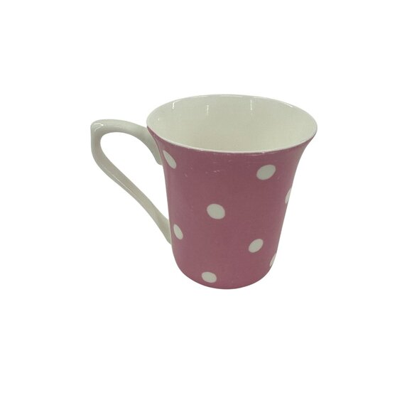 Cath Kidston Polka Dot Mugs Set Of 3 Multicolor Fine Bone China - Picture 6 of 8